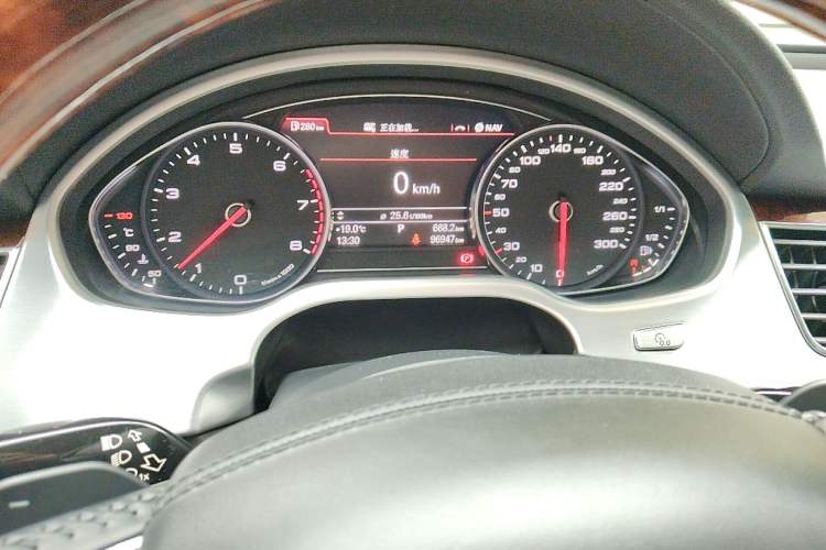 Used Audi A8 2013 A8L 45 TFSI quattro Luxury Model Instrument Cluster