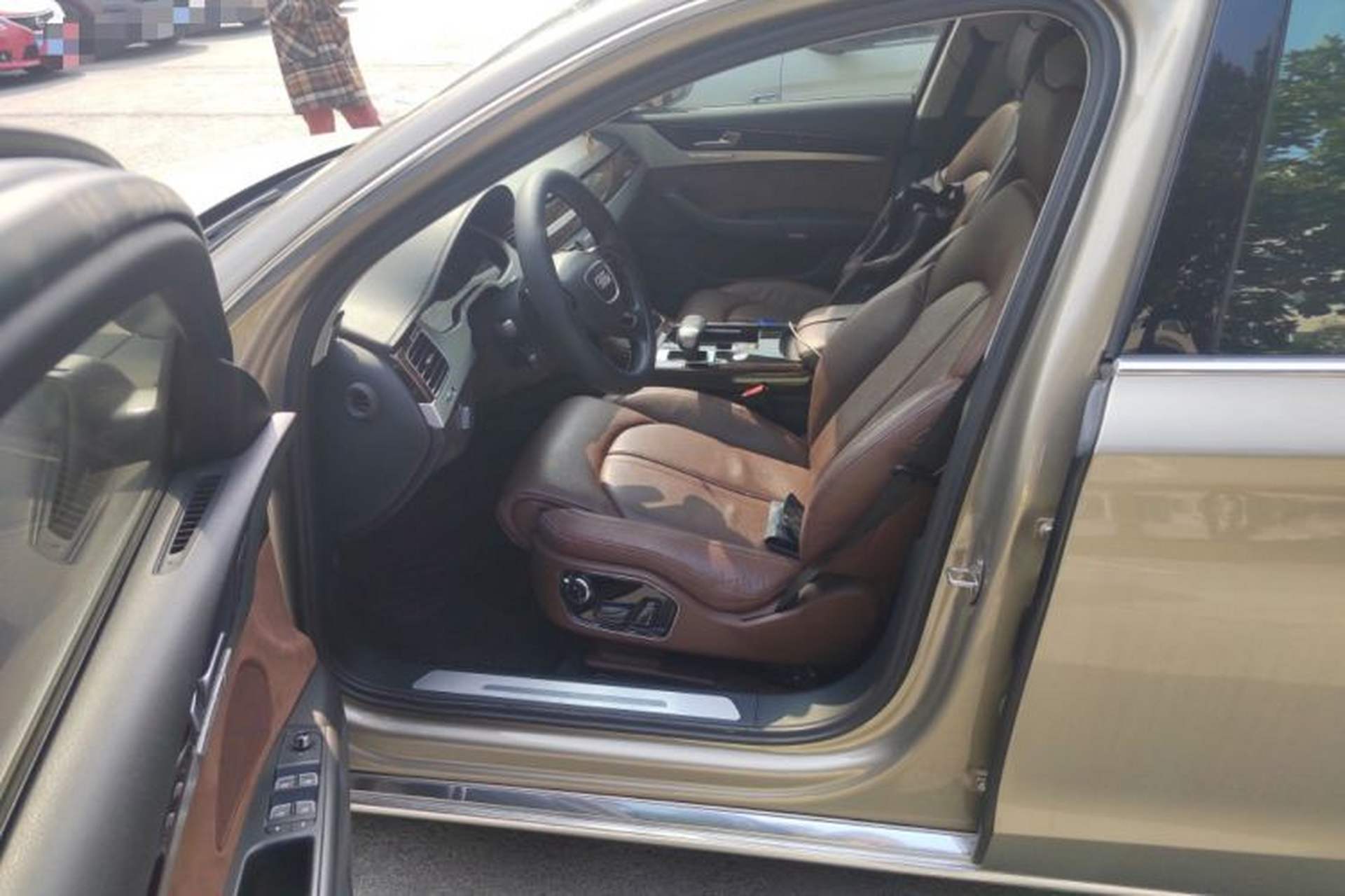 Used Audi A8 2013 A8L 45 TFSI quattro Comfort model Left Front Seat