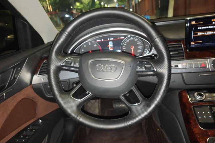 Used Audi A8 2013 A8L 45 TFSI quattro Comfort model Steering Wheel