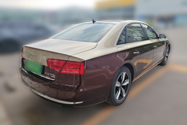 Used Audi A8 2013 A8L 45 TFSI quattro Comfort model Rear Right 45 Deg