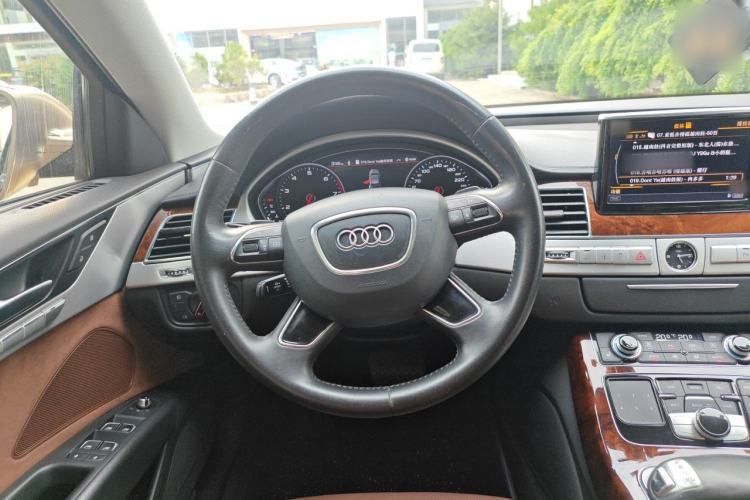 Used Audi A8 2013 A8L 45 TFSI quattro Comfort model Steering Wheel
