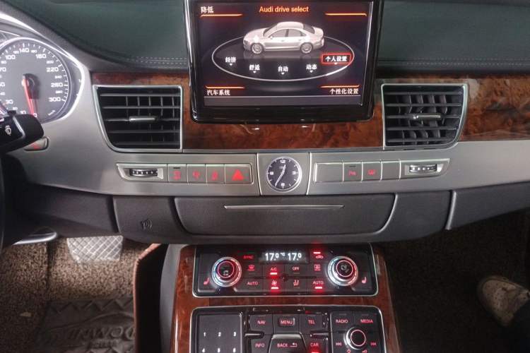 Used Audi A8 2013 A8L 45 TFSI quattro Comfort model Audio And AC Panel