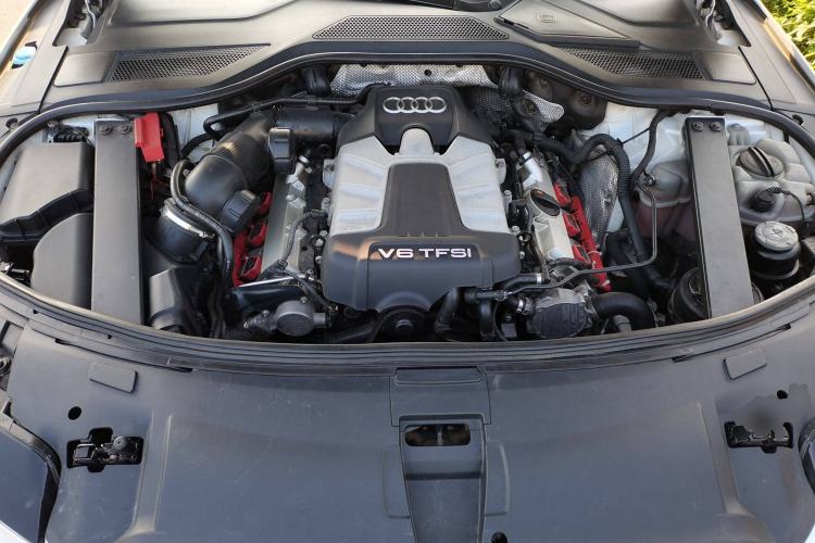 Used Audi A8 2013 A8L 45 TFSI quattro Luxury Model Engine Bay
