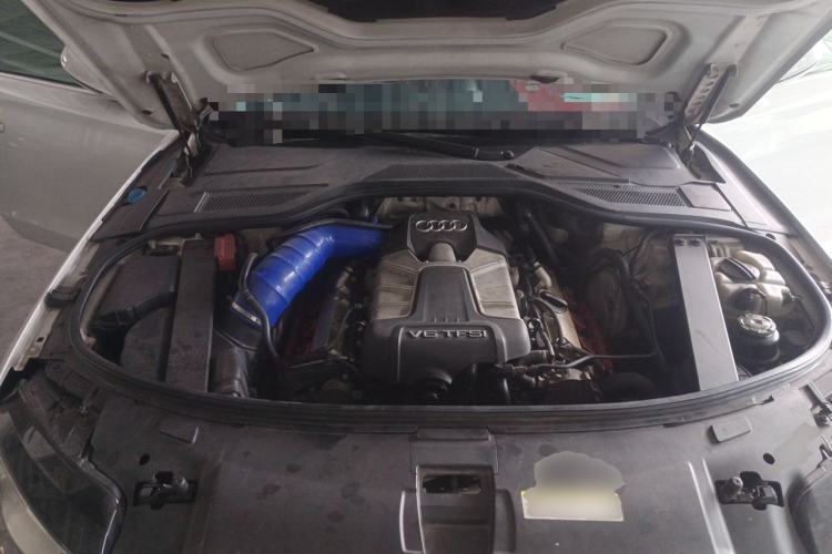 Used Audi A8 2013 A8L 45 TFSI quattro Comfort model Engine Bay