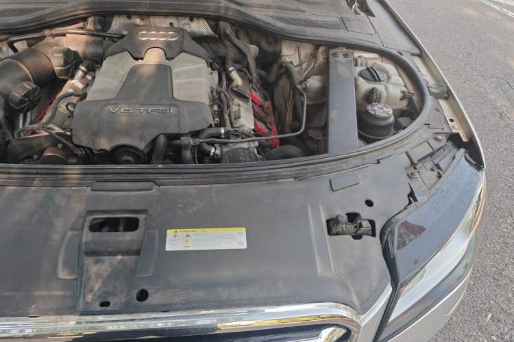 Used Audi A8 2013 A8L 45 TFSI quattro Comfort model Engine Bay Left