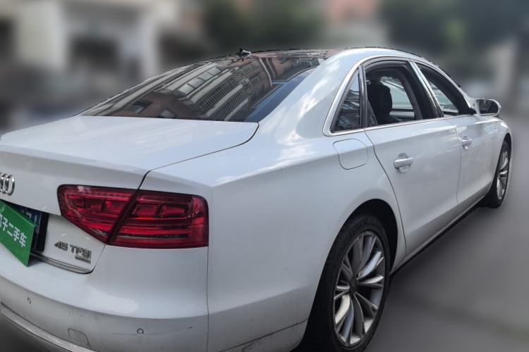 Used Audi A8 2013 A8L 45 TFSI quattro Exclusive Edition Rear Right 45 Deg