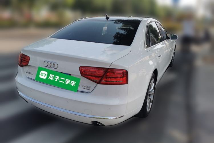 Used Audi A8 2013 A8L 45 TFSI quattro Exclusive Edition Rear Right 45 Deg