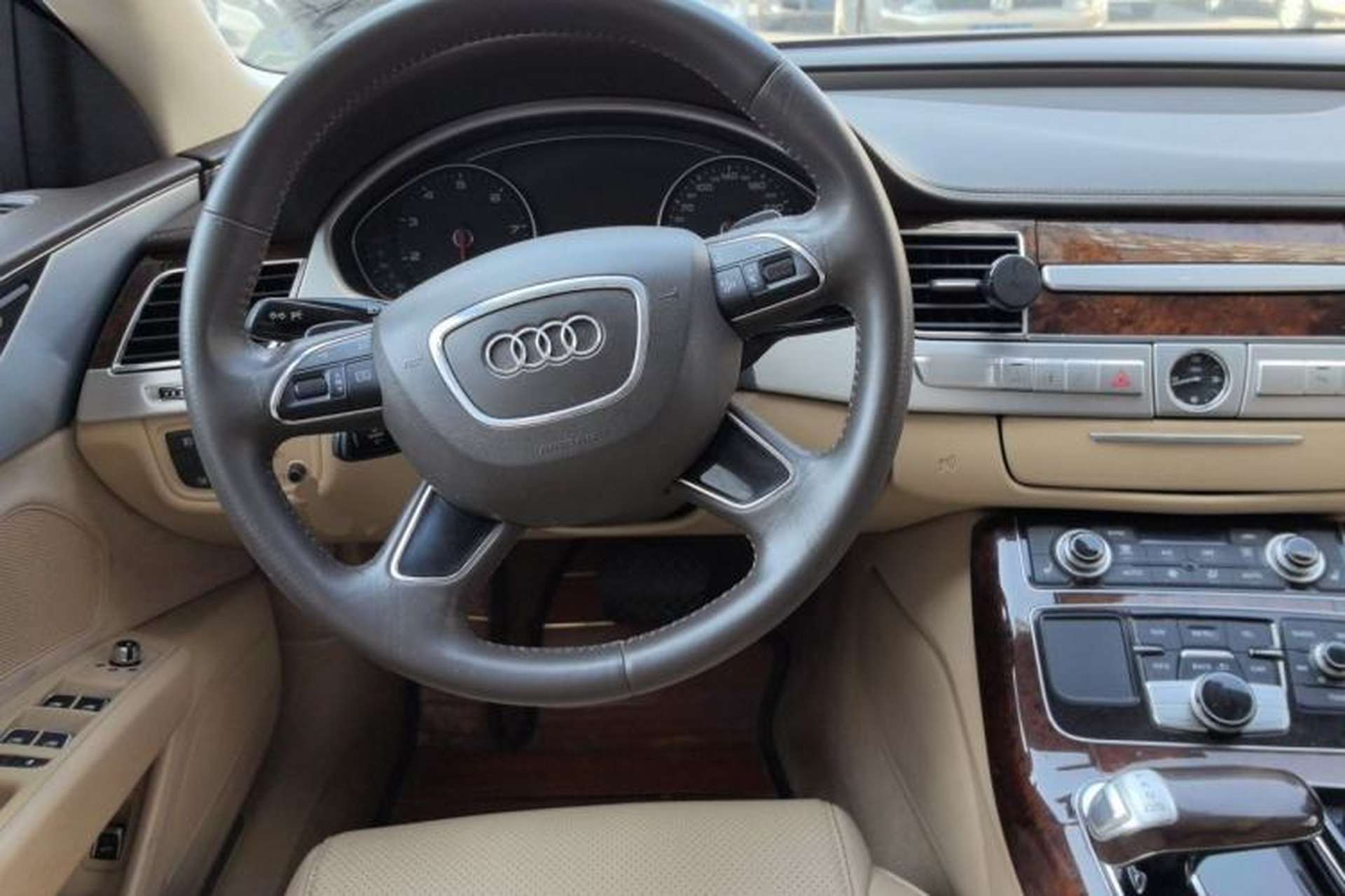 Used Audi A8 2013 A8L 45 TFSI quattro Comfort model Steering Wheel