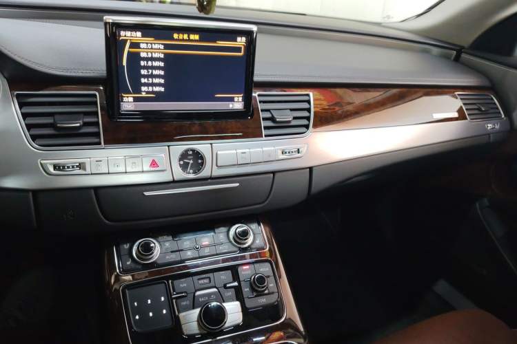 Used Audi A8 2014 A8L 45 TFSI quattro Luxury Model Audio And AC Panel