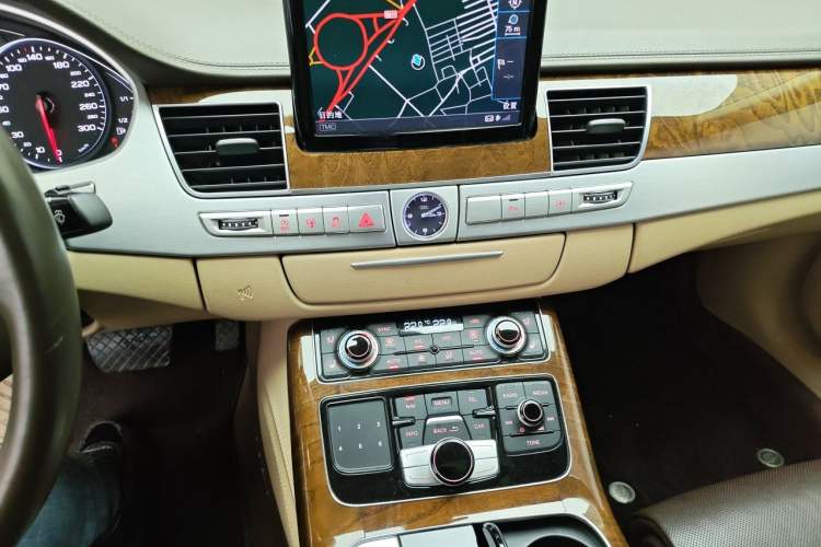Used Audi A8 2014 A8L 45 TFSI quattro Luxury Model Audio And AC Panel