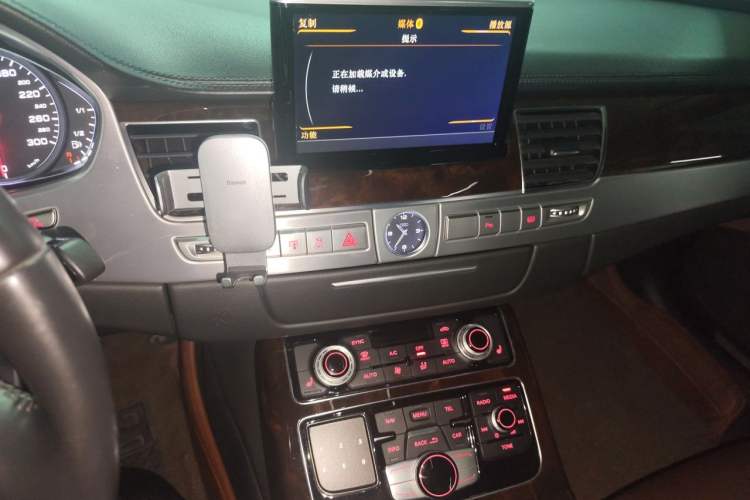 Used Audi A8 2014 A8L 45 TFSI quattro Comfort model Audio And AC Panel