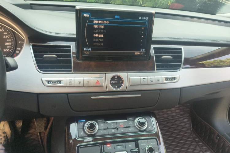 Used Audi A8 2014 A8L 50 TFSI quattro Prestige Edition Audio And AC Panel