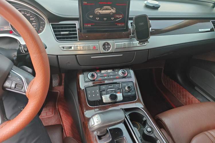 Used Audi A8 2014 A8L 45 TFSI quattro Comfort model Audio And AC Panel