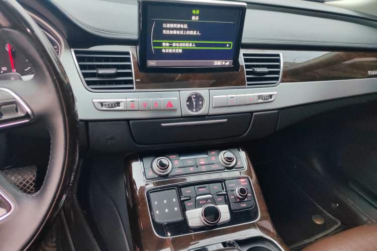 Used Audi A8 2014 A8L 45 TFSI quattro Comfort model Audio And AC Panel