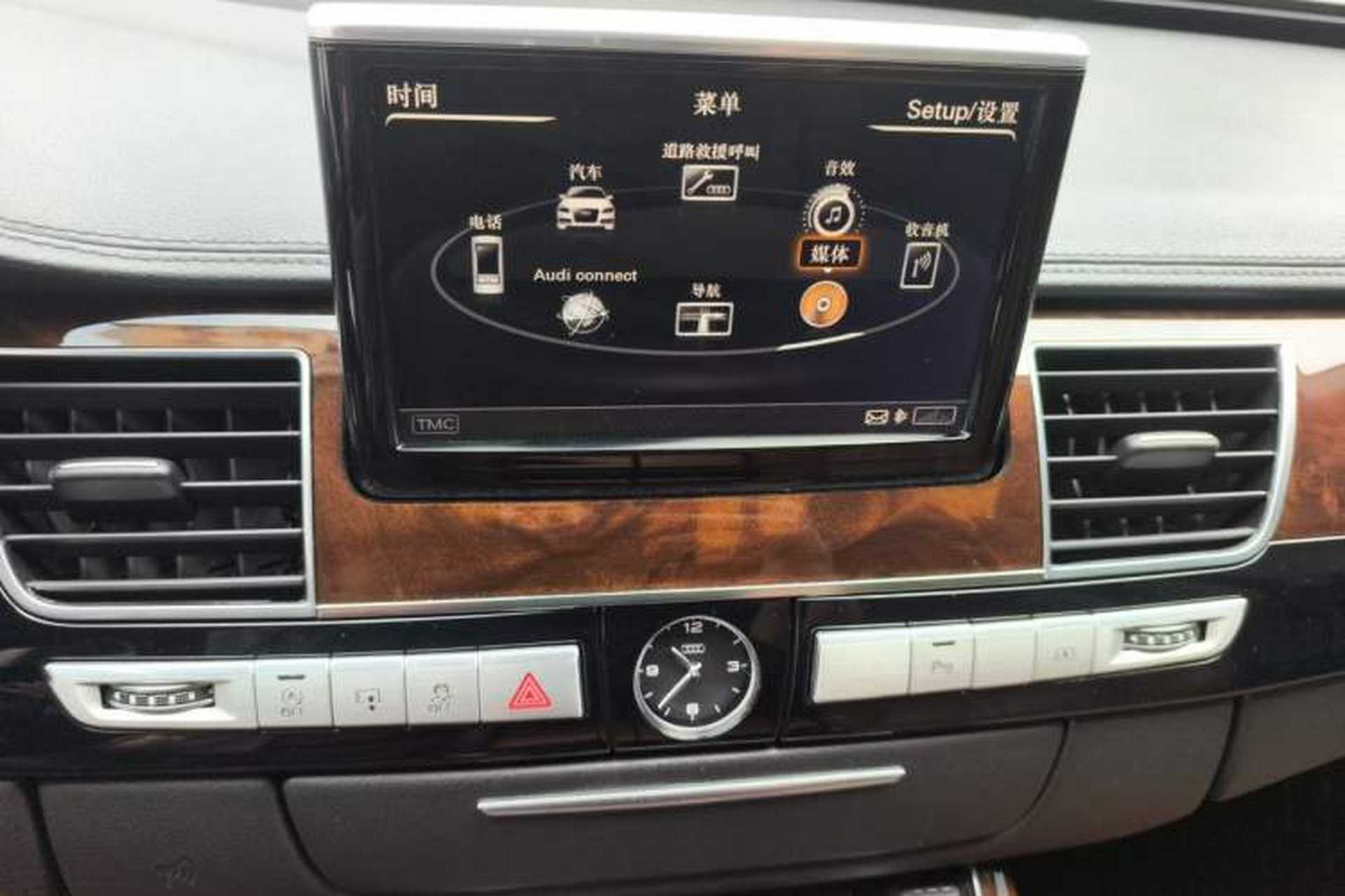 Used Audi A8 2014 A8L 45 TFSI quattro Comfort model Audio And AC Panel