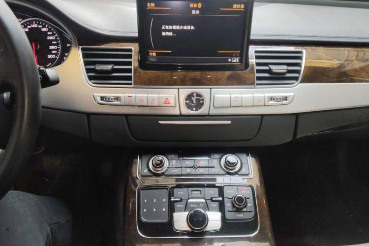 Used Audi A8 2014 A8L 45 TFSI quattro Comfort model Audio And AC Panel