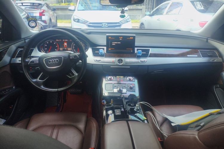 Used Audi A8 2014 A8L 50 TFSI quattro Luxury Model Center Console