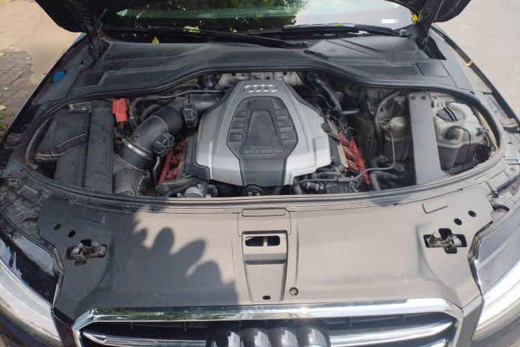 Used Audi A8 2014 A8L 45 TFSI quattro Luxury Model Engine Bay