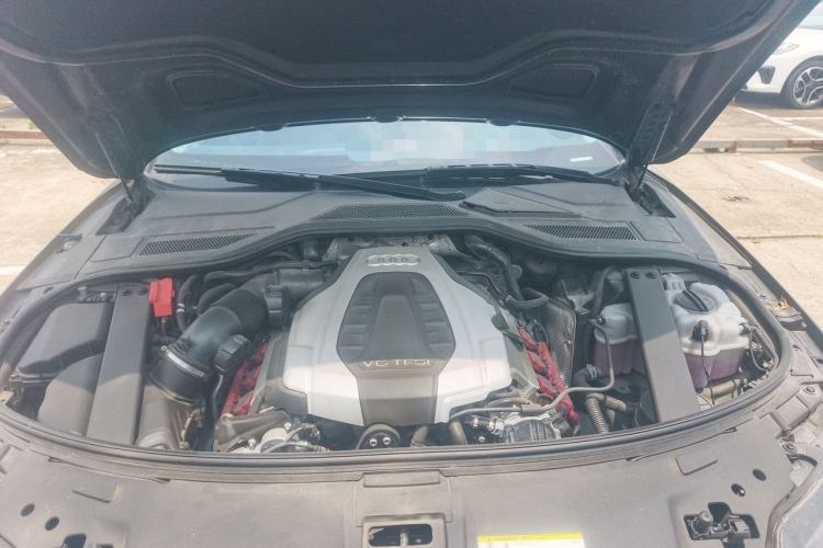 Used Audi A8 2014 A8L 45 TFSI quattro Luxury Model Engine Bay