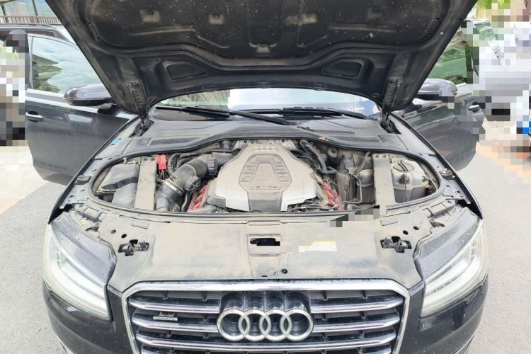 Used Audi A8 2014 A8L 45 TFSI quattro Luxury Model Engine Bay