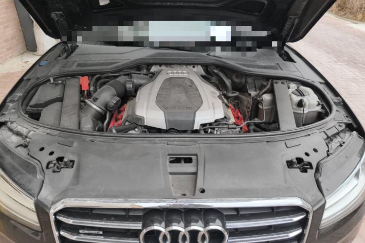 Used Audi A8 2014 A8L 45 TFSI quattro Luxury Model Engine Bay