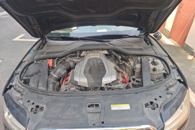 Used Audi A8 2014 A8L 45 TFSI quattro Luxury Model Engine Bay