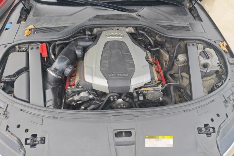 Used Audi A8 2014 A8L 45 TFSI quattro Comfort model Engine Bay