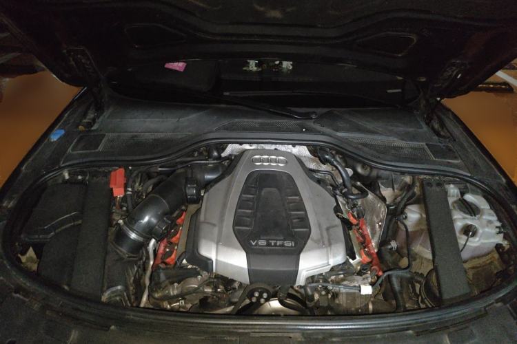 Used Audi A8 2014 A8L 45 TFSI quattro Luxury Model Engine Bay