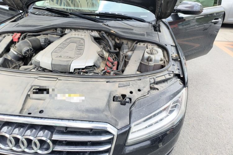 Used Audi A8 2014 A8L 45 TFSI quattro Luxury Model Engine Bay Left