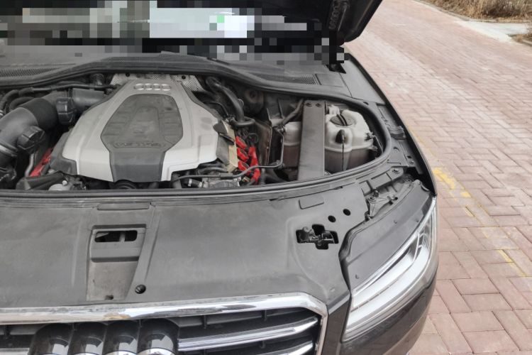 Used Audi A8 2014 A8L 45 TFSI quattro Luxury Model Engine Bay Left