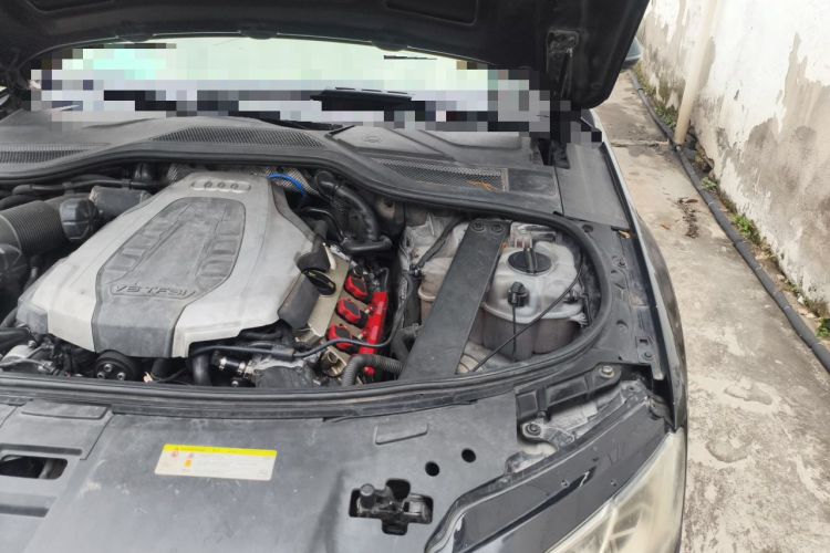 Used Audi A8 2014 A8L 45 TFSI quattro Luxury Model Engine Bay Left