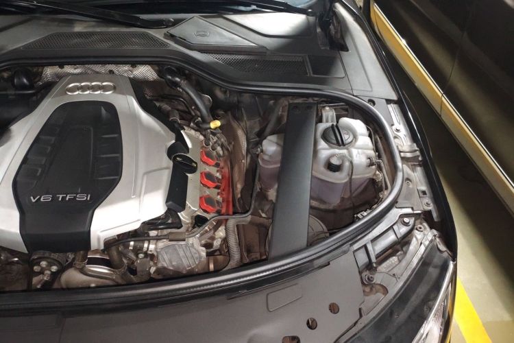 Used Audi A8 2014 A8L 45 TFSI quattro Luxury Model Engine Bay Left