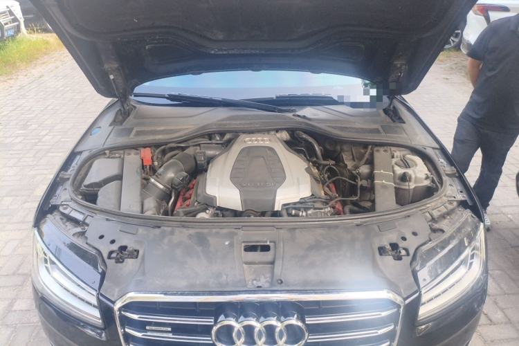 Used Audi A8 2014 A8L 50 TFSI quattro Luxury Model Engine Bay