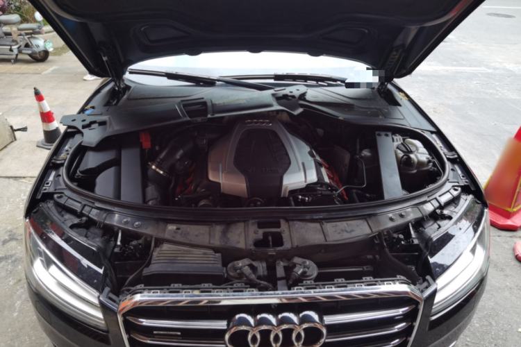 Used Audi A8 2014 A8L 45 TFSI quattro Luxury Model Engine Bay