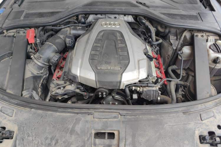 Used Audi A8 2014 A8L 45 TFSI quattro Luxury Model Engine Bay