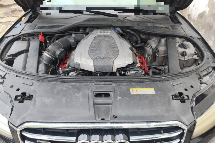 Used Audi A8 2014 A8L 45 TFSI quattro Luxury Model Engine Bay