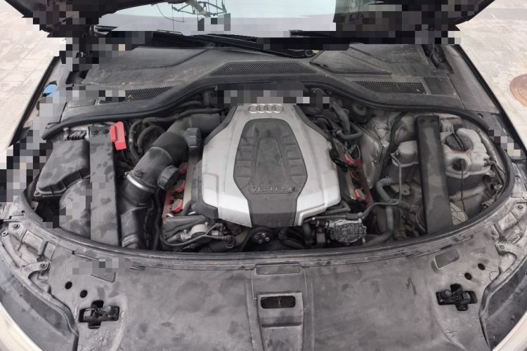 Used Audi A8 2014 A8L 45 TFSI quattro Comfort model Engine Bay