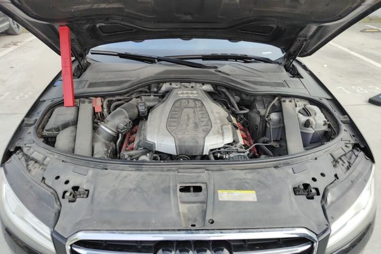 Used Audi A8 2014 A8L 45 TFSI quattro Comfort model Engine Bay