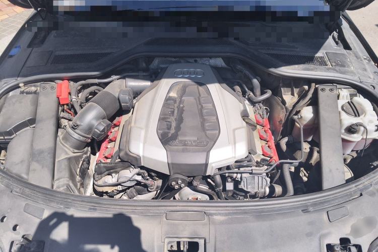 Used Audi A8 2014 A8L 45 TFSI quattro Luxury Model Engine Bay