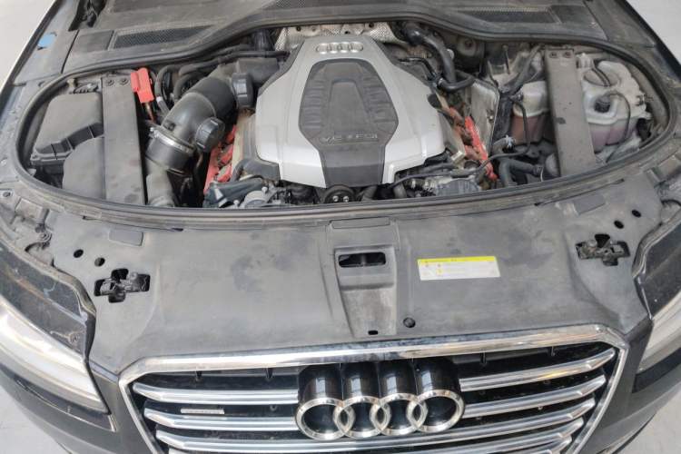 Used Audi A8 2014 A8L 45 TFSI quattro Comfort model Engine Bay