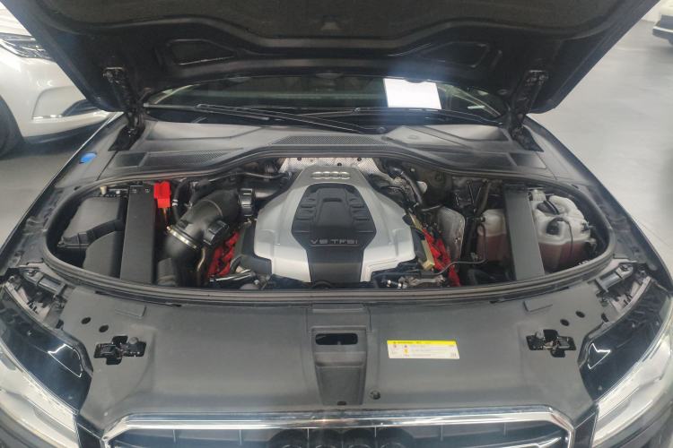 Used Audi A8 2014 A8L 45 TFSI quattro Comfort model Engine Bay