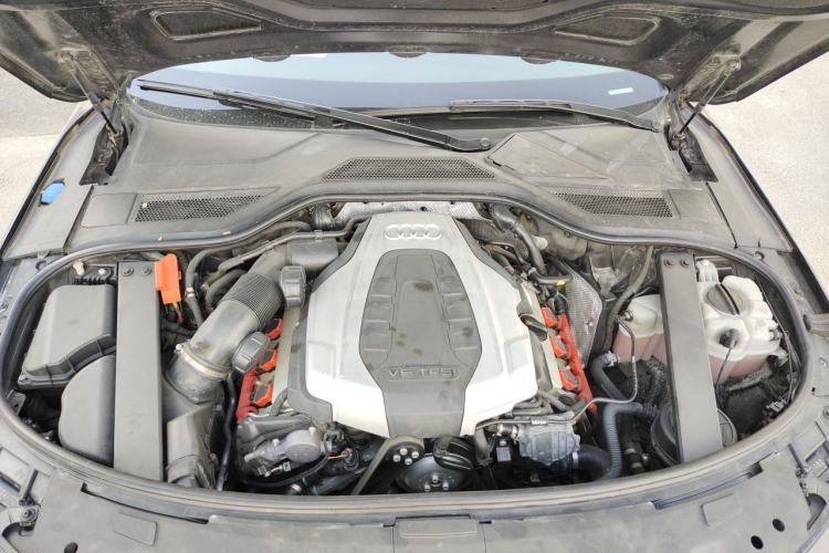 Used Audi A8 2014 A8L 45 TFSI quattro Luxury Model Engine Bay