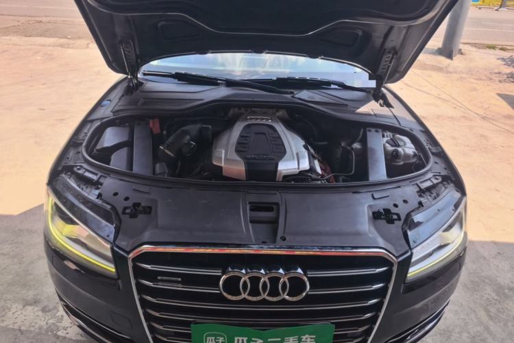 Used Audi A8 2014 A8L 45 TFSI quattro Comfort model Engine Bay