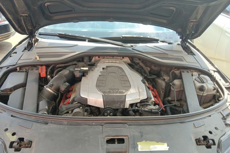 Used Audi A8 2014 A8L 45 TFSI quattro Luxury Model Engine Bay