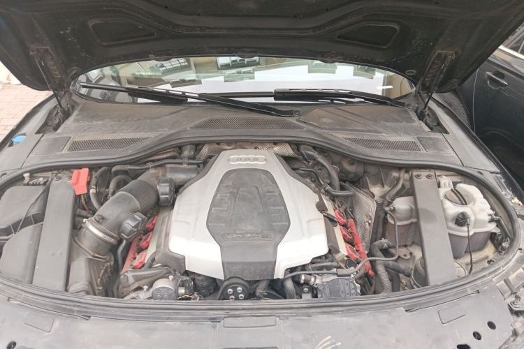 Used Audi A8 2014 A8L 45 TFSI quattro Luxury Model Engine Bay