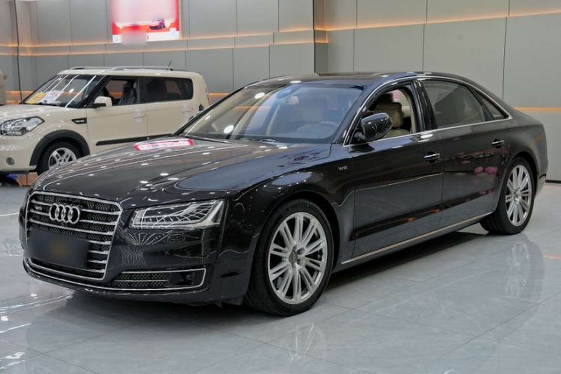 Used Audi A8 2014 A8L 6.3 FSI W12 quattro flagship model Front Left 45 Deg