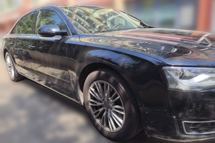 Used Audi A8 2014 A8L 45 TFSI quattro Comfort model Front Right 45 Deg
