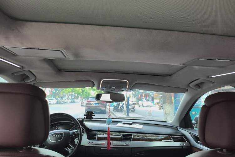 Used Audi A8 2014 A8L 45 TFSI quattro Comfort model Headliner