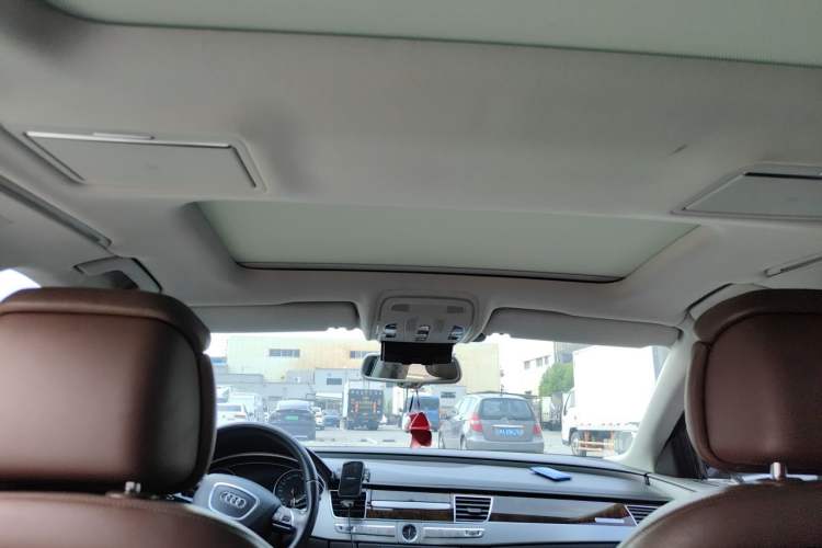 Used Audi A8 2014 A8L 45 TFSI quattro Comfort model Headliner
