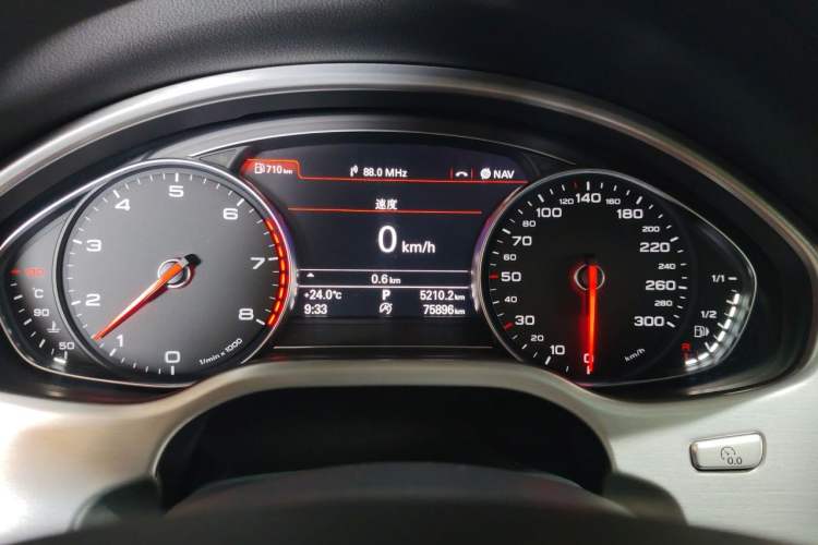 Used Audi A8 2014 A8L 45 TFSI quattro Luxury Model Instrument Cluster